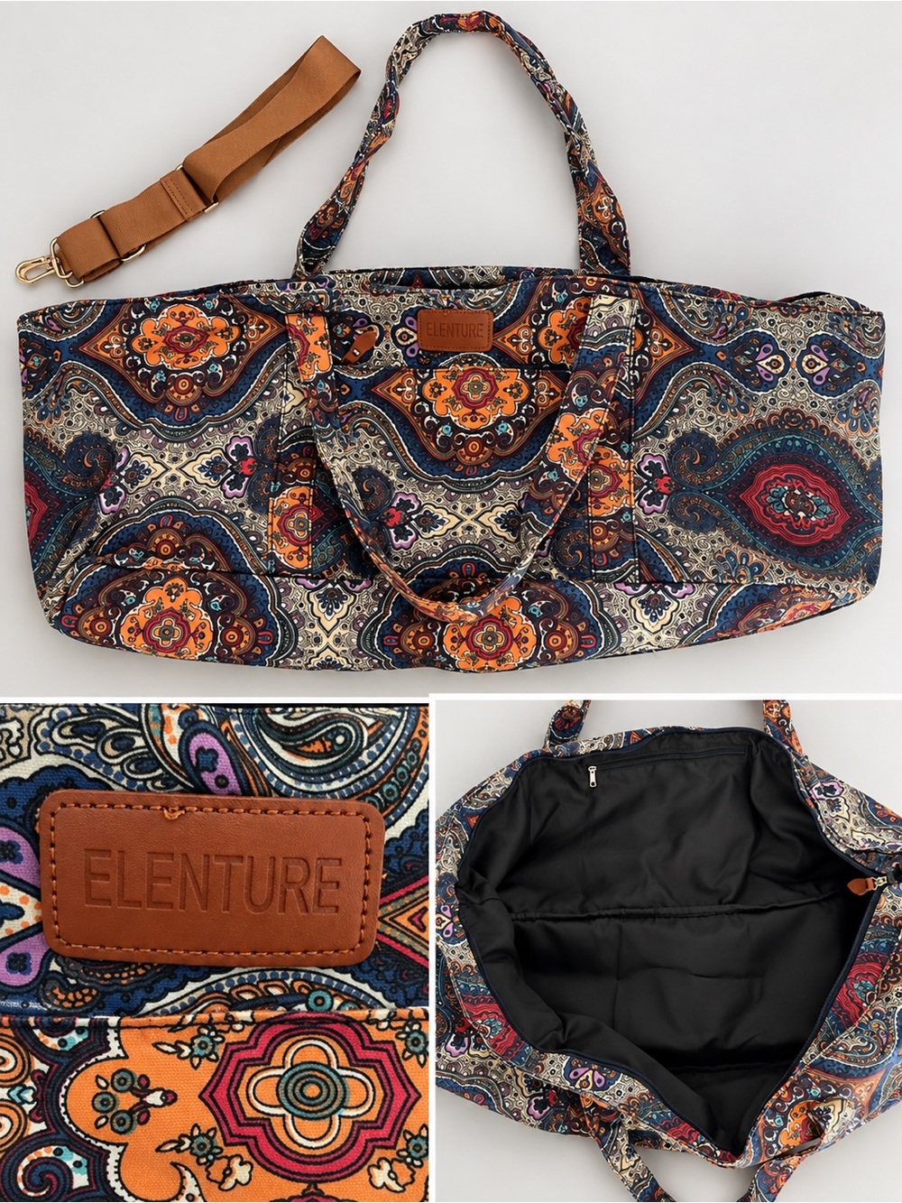 ELENTURE Yoga Mat/Travel Tote